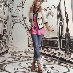 CAbi Socialite Sweater #297 XS